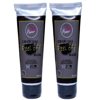                       INDOPOWER ADd217-CHARCOAL PEEL OFF MASK COMBO PACK (2x 100gm.)                                              