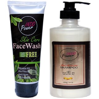 INDOPOWER ADd194-SKIN CARE FACE WASH 100g. + ROOT ACTIVATOR SHAMPOO 500g. INDOPOWER ADd194-SKIN CARE FACE WASH 100g. + ROOT ACTIVATOR SHAMPOO 500g.