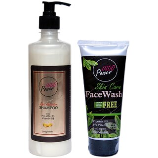                       INDOPOWER ADd233-ROOT ACTIVATOR SHAMPOO 500g. + SKIN CARE FACE WASH 100g.                                              