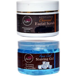 INDOPOWER ADd243-ACTIVATED CHARCOAL FACIAL SCRUB 100g. + AQUA COOL SHAVING GEL 200g. INDOPOWER ADd243-ACTIVATED CHARCOAL FACIAL SCRUB 100g. + AQUA COOL SHAVING GEL 200g.