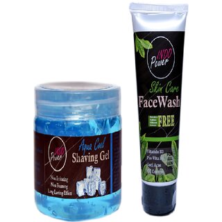 INDOPOWER ADd280-AQUA COOL SHAVING GEL 200g. + SKIN CARE FACE WASH 100g. INDOPOWER ADd280-AQUA COOL SHAVING GEL 200g. + SKIN CARE FACE WASH 100g.