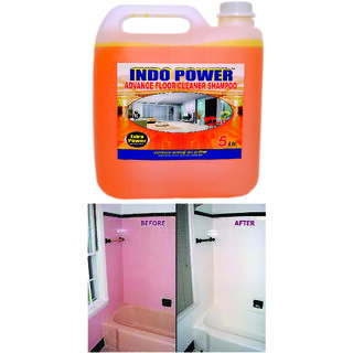 INDOPOWER ACc80-ADVANCE FLOOR CLEANER SHAMPOO (LIME) 5ltr. INDOPOWER ACc80-ADVANCE FLOOR CLEANER SHAMPOO (LIME) 5ltr.