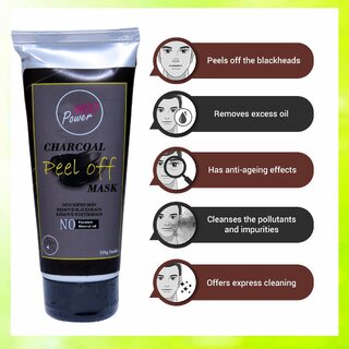 INDOPOWER AJj27 -CHARCOAL PEEL OFF MASK 100g.