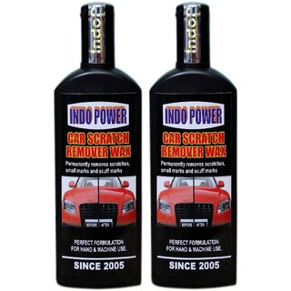                       INDO POWERAOo29- CAR SCRATCH REMOVER WAX   ( 2pc x 100ml).                                              