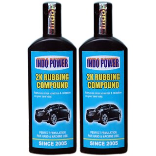                       INDO POWERAOo74- 2K RUBBING COMPOUND   ( 2pc x 100ml).                                              