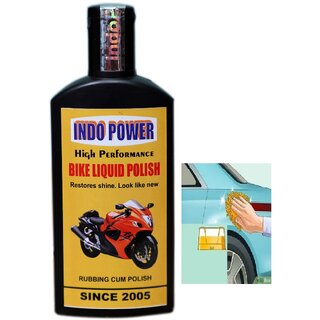                       INDO POWERAOo102- BIKE LIQUID POLISH( High Performance) 100ml.                                              