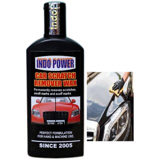                       INDO POWERAOo232- CAR SCRATCH REMOVER WAX 100ml.                                              