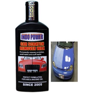 INDO POWERAOo235- CAR SCRATCH REMOVER WAX 100ml.