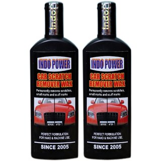 INDO POWERAOo256- CAR SCRATCH REMOVER WAX ( 2pc x 100ml). INDO POWERAOo256- CAR SCRATCH REMOVER WAX ( 2pc x 100ml).