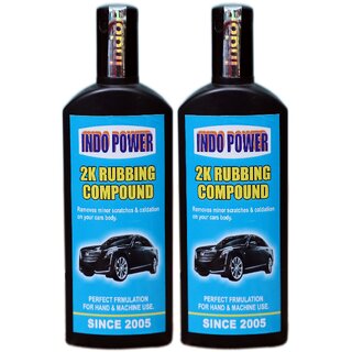 INDO POWERAOo298- 2K RUBBING COMPOUND ( 2pc x 100ml). INDO POWERAOo298- 2K RUBBING COMPOUND ( 2pc x 100ml).