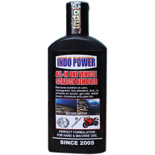 INDO POWERAOo394- ALL -IN ONE VEHICLE SCRATCH REMOVER 100ml. INDO POWERAOo394- ALL -IN ONE VEHICLE SCRATCH REMOVER 100ml.