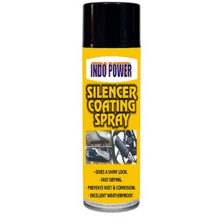 INDOPOWER  AP1408-SILENCER COATING SILVER 500ml.