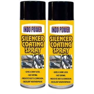 INDOPOWER AP1539- SILENCER COATING BLACK (2pcx500ml.)Pack INDOPOWER AP1539- SILENCER COATING BLACK (2pcx500ml.)Pack