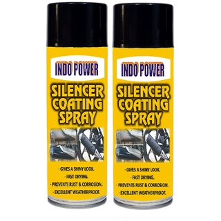                       INDOPOWER  AP1539- SILENCER COATING BLACK (2pcx500ml.)Pack                                              