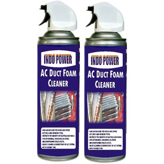 INDOPOWER AP1580- AC DUCT FOAM CLEANER (2pcx500ml.)Pack INDOPOWER AP1580- AC DUCT FOAM CLEANER (2pcx500ml.)Pack
