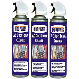 INDOPOWER AP1593- AC DUCT FOAM CLEANER (3pcx500ml.)Pack INDOPOWER AP1593- AC DUCT FOAM CLEANER (3pcx500ml.)Pack