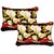 Choco Coffee Flower Double Bedsheet Pack of 1+2 Pillow Cover