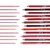 LeleSuper Matte lip cream liner Pencil set of 12 different colors