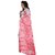 SVB Pink Taffeta Paper Silk Saree Without Blouse