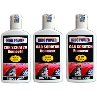 INDOPOWER AM137- CAR SCRATCH REMOVER  ( 3pc x 100gm).(Not for Dent & Deep Scratches)