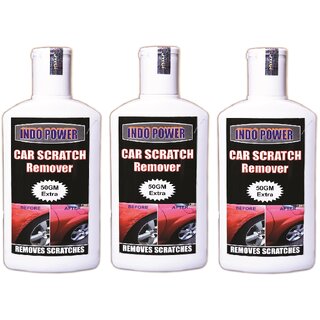                       INDOPOWER ANn69- CAR Scratch Remover   ( 3pc x200gm).(Not for Dent & Deep Scratches).                                              