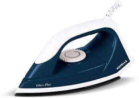Havells Glace Plus 1000W Dry Iron (Royal Blue) by RMR Jaihind