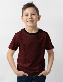SINDHAKI STYLES Boys T-shirts checked red