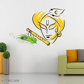 Krishna wall sticker