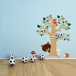                       Eja Art Jungle wall Sticker                                              