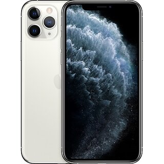 (Refurbished) APPLE iPhone 11 Pro (Silver, 256 GB)