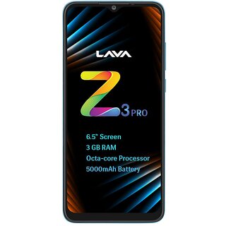 LAVA Z3 Pro (Striped Cyan, 32 GB)  (3 GB RAM)