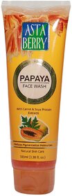 Asta Berry Face Wash Papaya