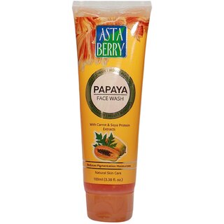 Asta Berry Face Wash Papaya