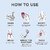 FAIRBIZPS Menstrual Cup Period Cup Reusable Ultra Soft  Flexible Medical Grade Menstrual Cup for Women (Large)