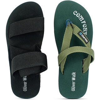 OLIVER WALK Relax Graceful Trending Sandals (Pack of 3)