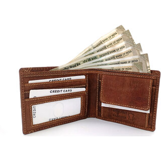 OLIVER WALK Classic Trendy Men Genuine Leather Wallets
