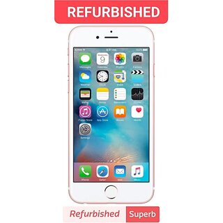                       (Refurbished) APPLE iPhone 6s 32 GB Rose Gold - Grade A                                              