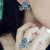 Trendchicks Oxidize Musaphir Earrings and Ring set for Women  Girls