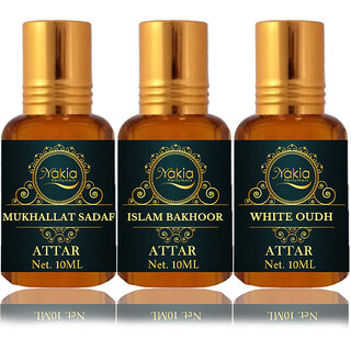 Buy Nakia Mukhallat Sadaf Attar Islam Bakhoor White Oud Attar