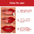 T.A.C - The Ayurveda Co. Miss Red Liquid Lipstick, Natural, Matte Finish Lipstick, Transfer Proof, Long Lasting, 5ML