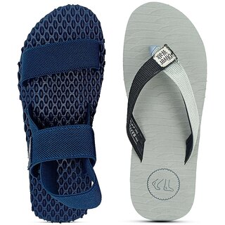 Buy OLIVER WALK Men Slipper Sandal Set of 2 Online Get 44 Off