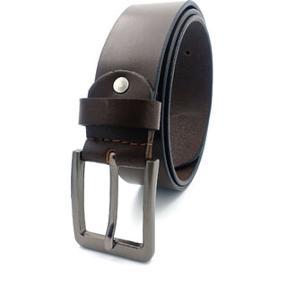OLIVER WALK Men Genuine Leather Brown Belt
