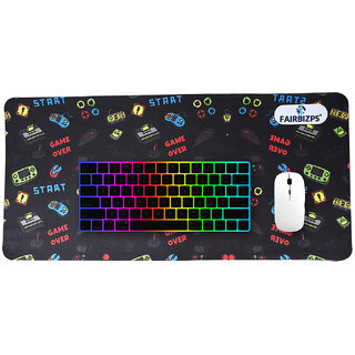 FAIRBIZPS Gaming Mousepad Large Extended Soft Mouse Pad for Computer Laptop Gaming Mouse Pad Mousepads