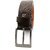 OLIVER WALK Men Genuine Leather Textured Brown Belt