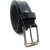 OLIVER WALK Men Genuine Leather Textured Black Belt