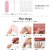 Joyesa Artificial Nails Set With Glue Acrylic fake / False Nails Set Of 100 Pcs and Artificial Nail Glue