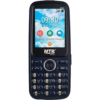                       MTR S800 (Dual Sim, 2.4 Inch, 3000 mAh Battery, Blue)                                              