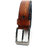 OLIVER WALK Men Leather Brown Black Mix Belt