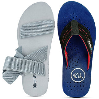                       OLIVER WALK Boy Flip-Flop  Sandal Sets of 2                                              