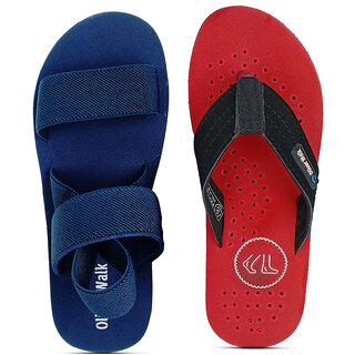                       OLIVER WALK Boy Comfortable Flip-Flop  Sandal Set of 2                                              